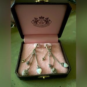 Juicy Couture earrings in original box.